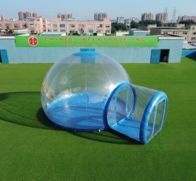 Tent1-5044B Tenda Bolha Inflável Azul