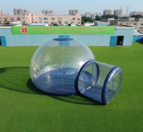 Tent1-5044C Tenda Bolha Inflável Azul Escuro