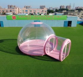 Tent1-5044K Tenda Bolha Inflável Rosa