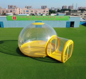 Tent1-5044O Tenda Bolha Inflável Amarela