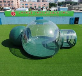 Tent1-5043D Verde Escuro Tenda Bolha Inflável