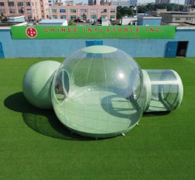 Tent1-5043G Verde Claro Tenda Bolha Inflável
