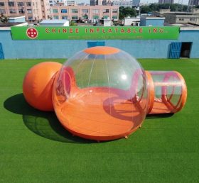 Tent1-5043I Tenda Bolha Inflável Laranja