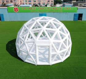 Tent1-5041 Estrutura Esférica Branca Tenda Bolha Inflável