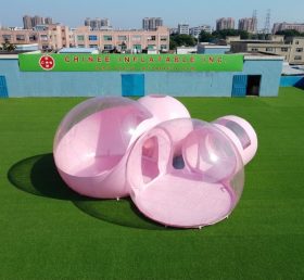 Tent1-5042K Tenda Bolha Inflável Rosa