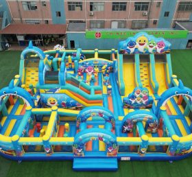 GF3-576 Parque Inflável Tema Baby Shark