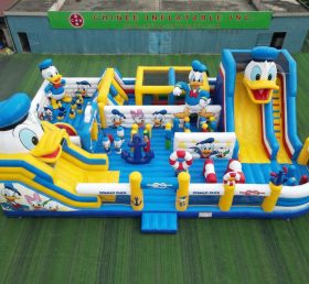 GF3-594 Parque Inflável com Tema do Pato Donald