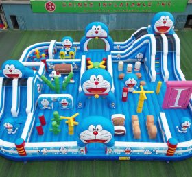 GF3-599 Parque Inflável com Tema Doraemon