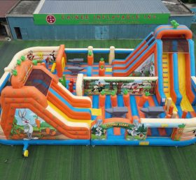 GF3-609 Parque Inflável Temático Looney Tunes