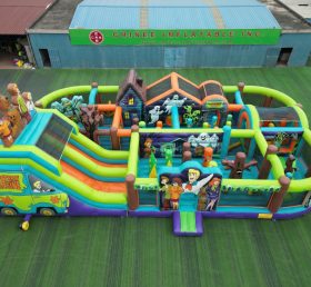 GF3-619 Parque Inflável com Tema Scooby-Doo