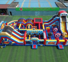 GF3-621 Parque Insuflável com Tema de Super-Herói