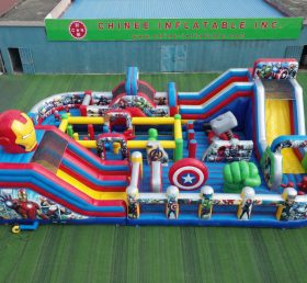 GF3-624 Parque Inflável com Tema dos Vingadores