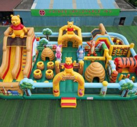 GF3-635 Parque Inflável com Tema do Winnie the Pooh