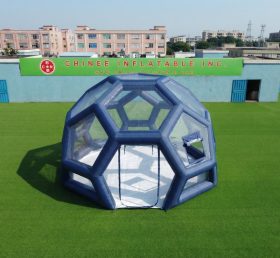 Tent1-5010E Casa Bolha Inflável Azul Escuro