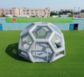Tent1-5010G Casa Bolha Inflável Cinza