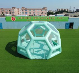 Tent1-5010J Casa Bolha Inflável Verde Menta