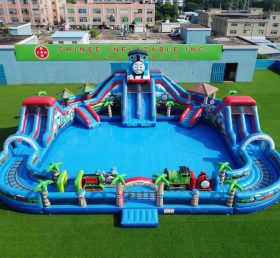 Pool3-843 Parque Aquático com Tema Thomas & Friends