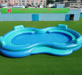 Pool4-124 Piscina Inflável Aerodinâmica