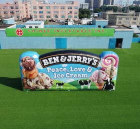 S4-2009 Placa Publicitária Inflável Ben & Jerry’s