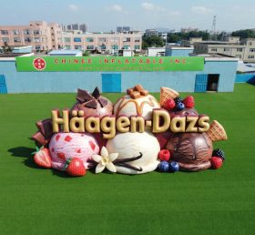 S4-2052 Häagen-Dazs Letreiro Inflável de Publicidade