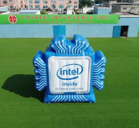 S4-2055 Placa Publicitária Inflável Intel