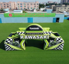 S4-2057 Sinal Publicitário Inflável Kawasaki