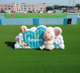S4-2094 Pampers Sinal Publicitário Inflável