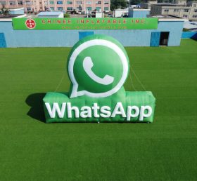S4-2140 Placa Publicitária Inflável do WhatsApp