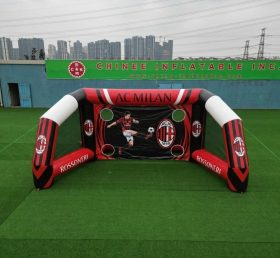 T11-7004 Jogo Inflável de Tiro ao Gol com Tema do AC Milan