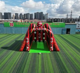 T11-7005 Jogo Inflável de Chute ao Gol com Tema do AC Milan