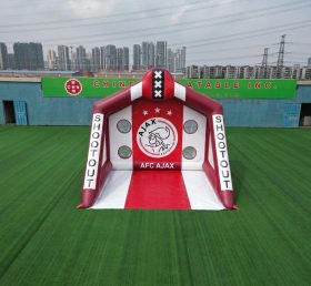 T11-7007 Jogo de Chute a Gol Inflável com Tema Ajax Amsterdam