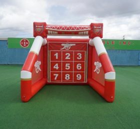 T11-7026 Jogo de Chute ao Gol Inflável com Tema do Arsenal