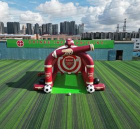 T11-7033 Jogo Inflável de Chute ao Gol com Tema do Arsenal