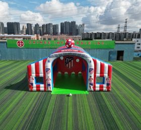 T11-7040 Jogo Inflável de Chute a Gol com Tema Atlético de Madrid