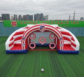 T11-7041 Jogo de Chute ao Gol Inflável com Tema do Atlético de Madrid
