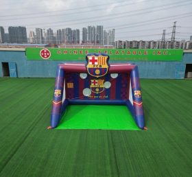 T11-7044 Jogo Inflável de Chute ao Gol com Tema de Barcelona