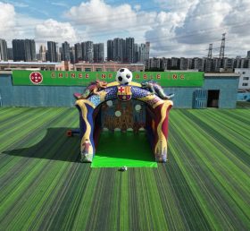 T11-7049 Jogo de Arremesso de Futebol Inflável com Tema de Barcelona