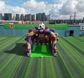 T11-7051 Jogo Inflável de Chute ao Gol com Tema de Barcelona