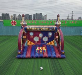 T11-7053 Jogo Inflável de Chute ao Gol com Tema de Barcelona