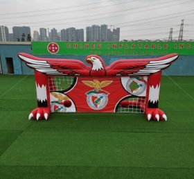 T11-7063 Jogo de Remate de Futebol Insuflável com Tema do Benfica