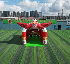 T11-7065 Jogo de Remates de Futebol Insuflável com Tema do Benfica