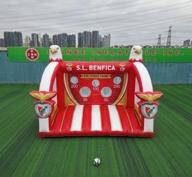 T11-7070 Jogo de Remates de Futebol Insuflável com Tema do Benfica