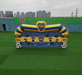 T11-7071 Jogo de Chute ao Gol Inflável com Tema Boca Juniors