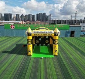 T11-7078 Jogo Inflável de Chute a Gol com Tema Borussia Dortmund