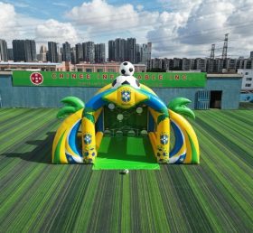 T11-7092 Jogo de Chute ao Gol Inflável com Tema da Seleção Nacional do Brasil