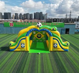T11-7096 Jogo de Chute a Gol Inflável com Tema da Seleção Brasileira