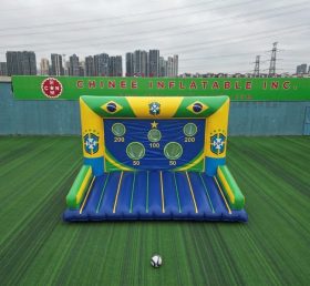 T11-7097 Jogo de Chute ao Gol Inflável com Tema da Seleção Brasileira