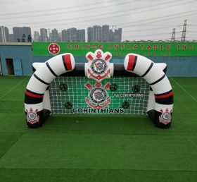 T11-7113 Jogo Inflável de Chute ao Gol com Tema Corinthians