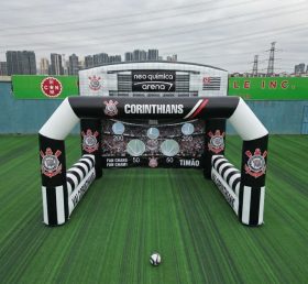 T11-7116 Jogo de Chute ao Gol Inflável com Tema do Corinthians