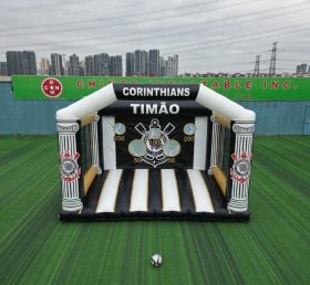 T11-7117 Jogo de Chute ao Gol Inflável com Tema do Corinthians
